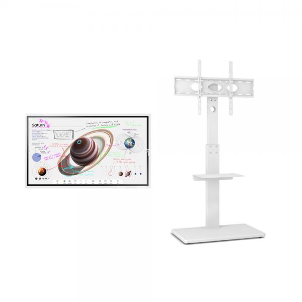 삼성 Flip Pro 전자칠판 55형 + 스탠드브라켓 결합 키오스크 (LH55WMBWBGCXKR+BYS-02W)