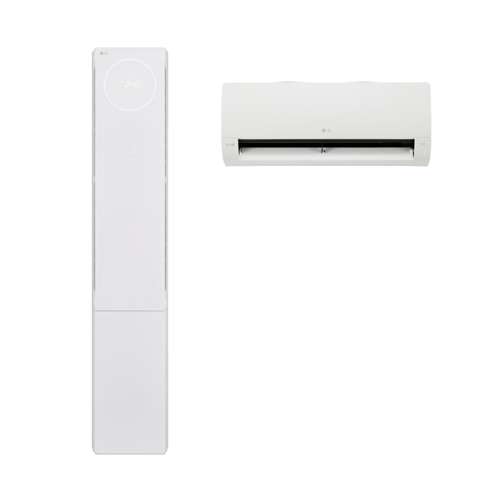LG 휘센 AI 오브제컬렉션 뷰II 에어컨 2in1 1시리즈 58.5㎡ (FQ18FU1EA2)